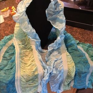 Ruffled Scarf New